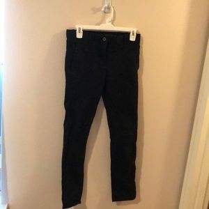 Gap Black Super Skinny Khaki | Size 0